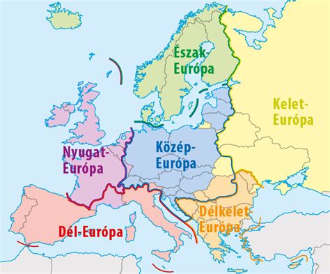 Térkép: Közép-európai Kupa győztes klubok elhelyezkedése