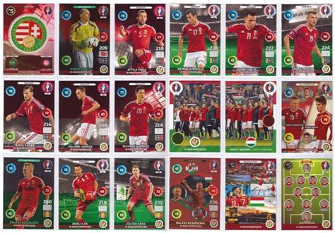 Magyar futballista kártyák