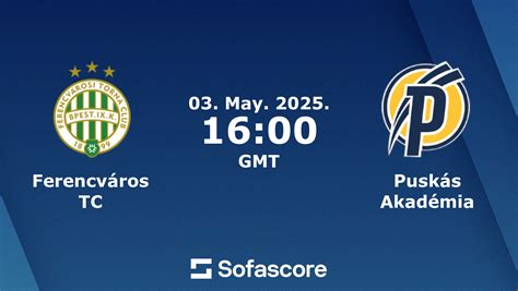 Statisztika a Ferencváros és Puskás Akadémia mérkőzéseiről