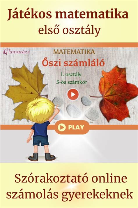 Játékos matematika tanóra illusztráció