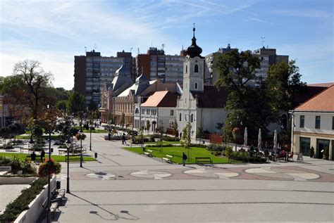 Szolnok városképe és főtere