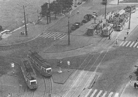1963-as felvétel a várost átszelő vasútról