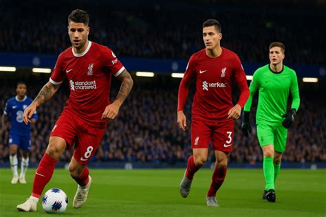 A Chelsea és a Liverpool statisztikái