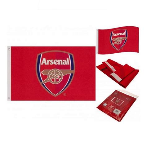 Arsenal zászló szurkolók között