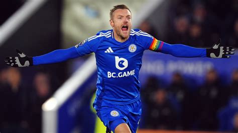 Jamie Vardy, a Leicester City ikonikus csatára