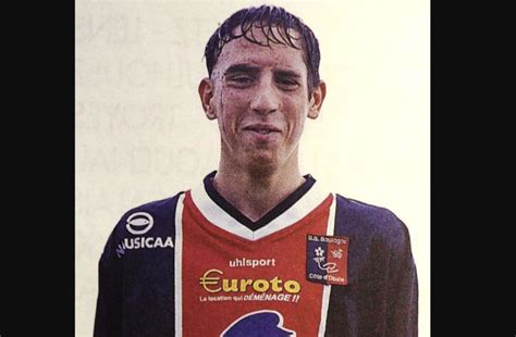 Fiatal Franck Ribéry a Boulogne színeiben