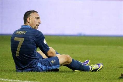 Franck Ribéry, a francia válogatott szélsője