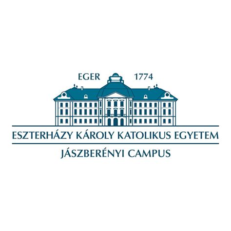 Eszterházy Károly Katolikus Egyetem logója sportos környezetben
