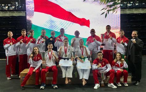 Magyar dobogósok egy Shinkyokushin Európa-bajnokságon