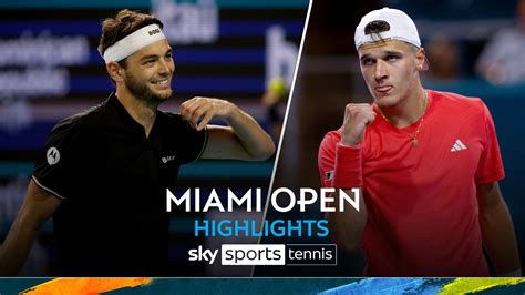 Jakub Mensík a Miami Open tornán