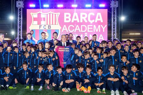 A Barca Academy képzési központjainak világtérképe