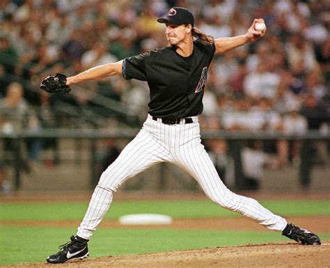 Randy Johnson a Diamondbacks dobója
