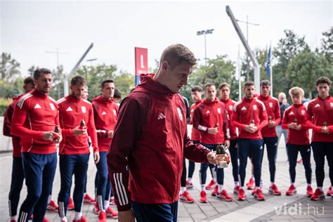 A Videoton FC játékosai egy edzőmeccsen