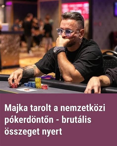 Györgyi Krisztián a pókerasztalnál