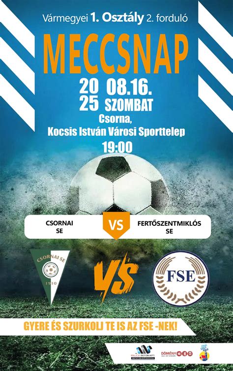 A csornai Kocsis István Városi Sporttelep névadó táblája