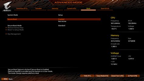 Alaplap BIOS/UEFI beállításai (CSM, Secure Boot, TPM)