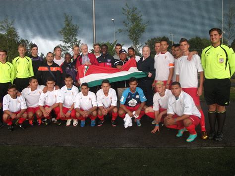 A magyar cigány futballisták csapata 2013-ban Oslóban