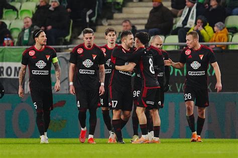 Statisztika a DVSC-FTC mérkőzésről