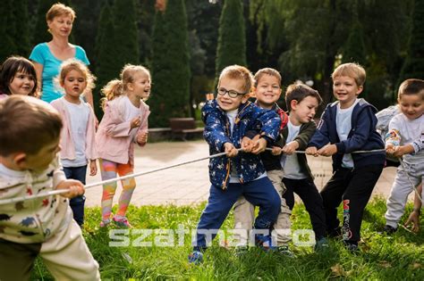 Gyermekek sportolása óvodában