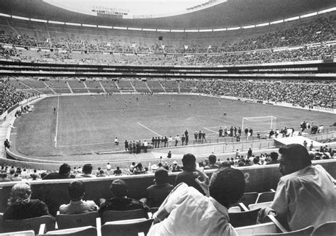 Azteca stadion Mexikóban 1970-ben
