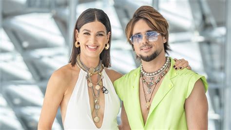 Curtis és Ördög Nóra a Megasztár színpadán