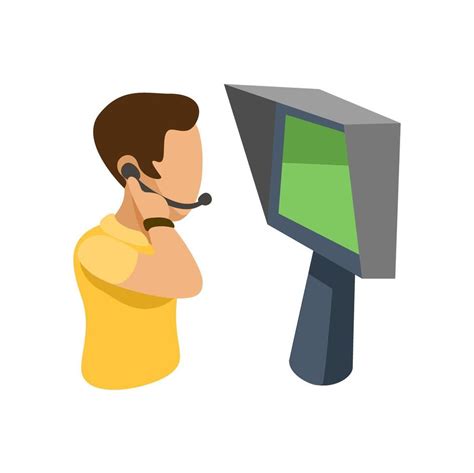 VAR monitor képernyője egy játékvezetővel