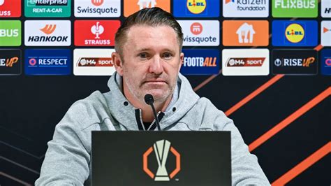Robbie Keane, a Fradi edzője a mérkőzés előtt