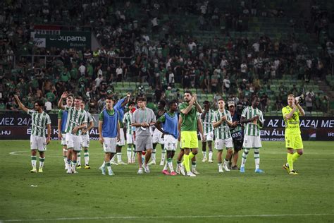 A Ferencváros szurkolói az Európa-liga mérkőzésen