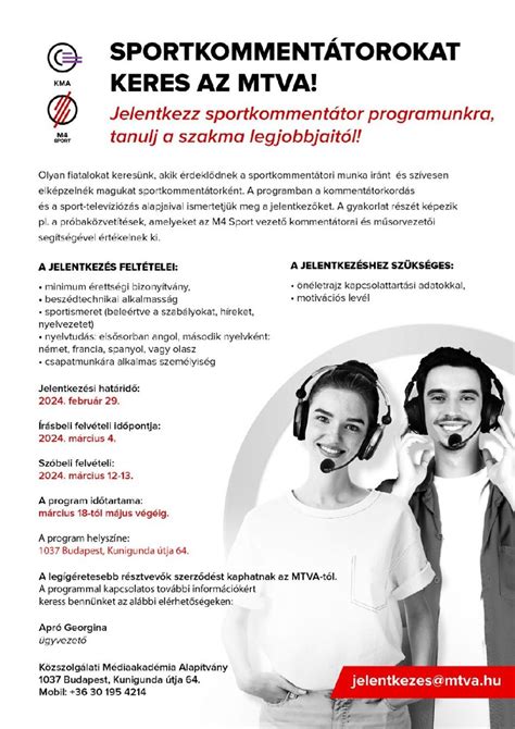 Sportkommentátor mikrofonnal