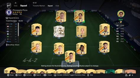 FIFA Ultimate Team kezdő képernyő és menürendszer