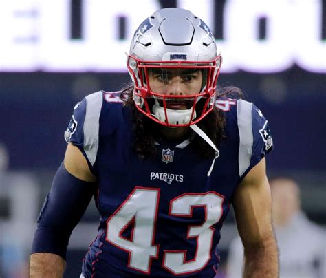 Nate Ebner New England Patriots mezben