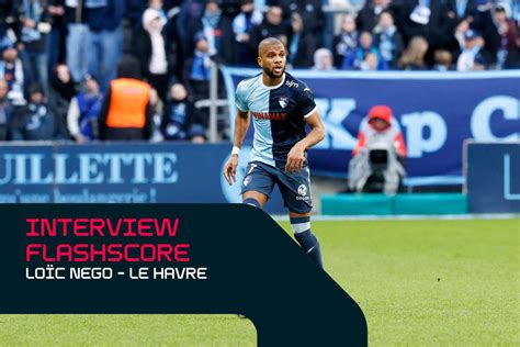 Loic Negó a Le Havre mezében futballozik