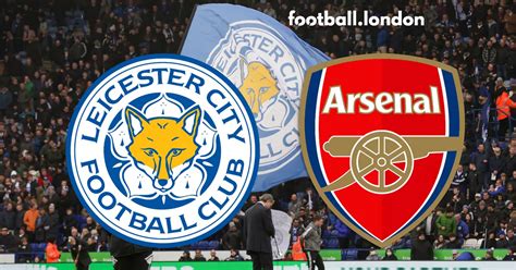 Arsenal vs Leicester City logo