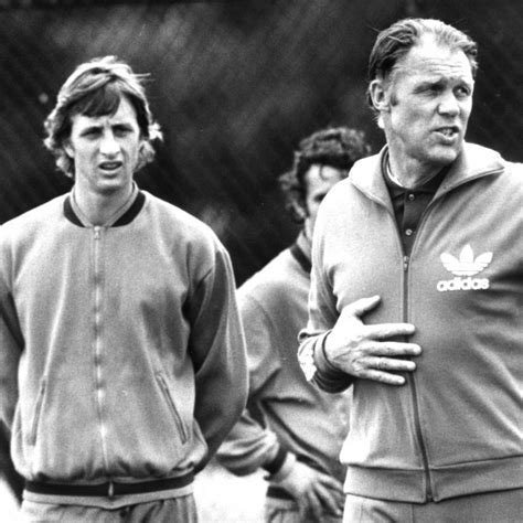 Rinus Michels és Johan Cruyff a totális futball idején