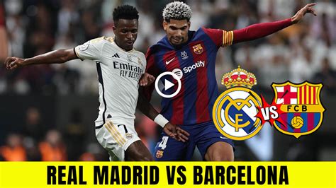 Barcelona vs Real Madrid Szuperkupa mérkőzés