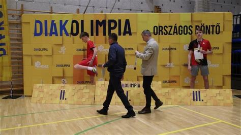 Diákolimpia eredményhirdetés