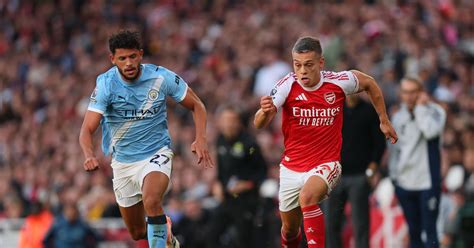 Az Arsenal és a Manchester City meccsének pillanatképe