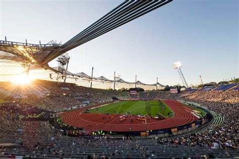A berlini Olympiastadion látképe