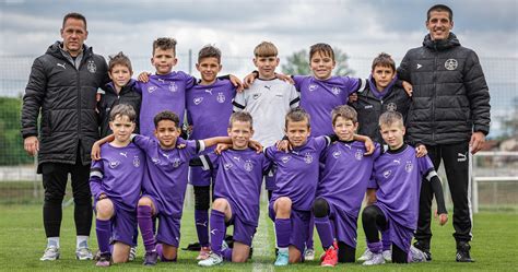 Újpest U10 csapat a Youth Talent Cup döntőjében