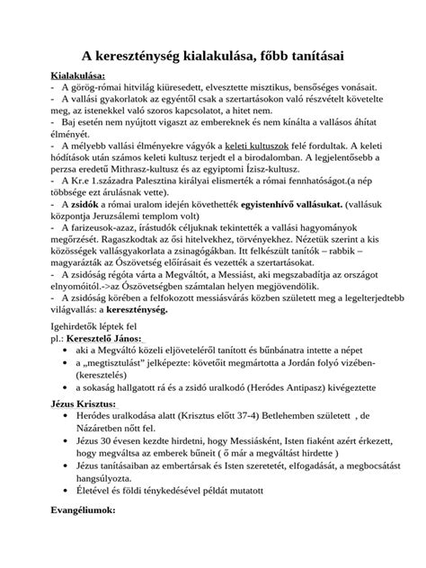 A TAO EKR felületének főbb menüpontjai