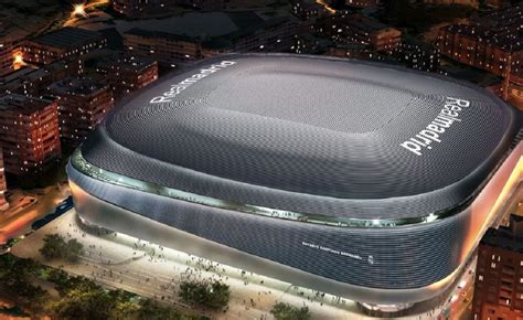 Bernabéu stadion légifotó