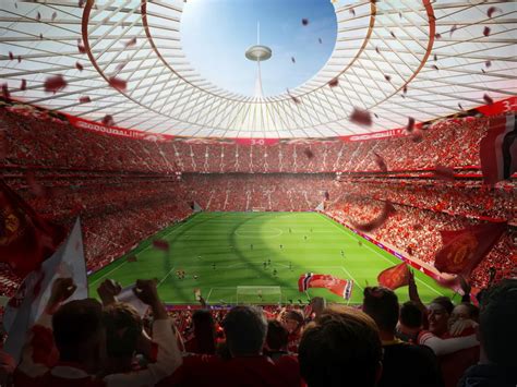 Látványterv a Flamengo új stadionjáról