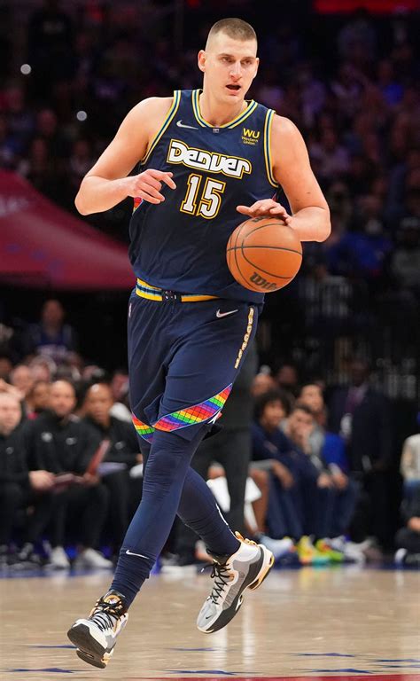 Nikola Jokić a Denver Nuggets mezében