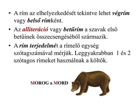 A rímhívó és felelő rím fogalma