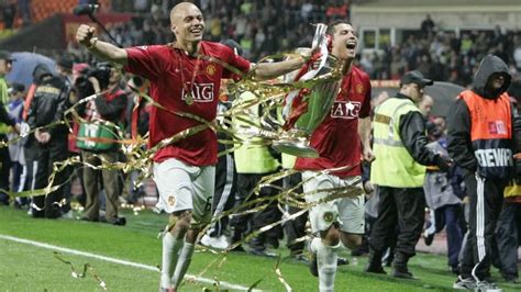 A Manchester United 2008-as BL-győztes csapata