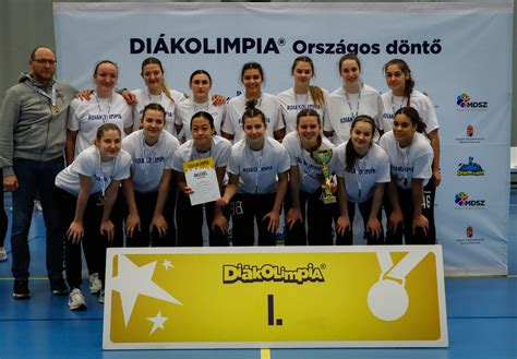 Kézilabda diákolimpia győztes keresztúri lányok