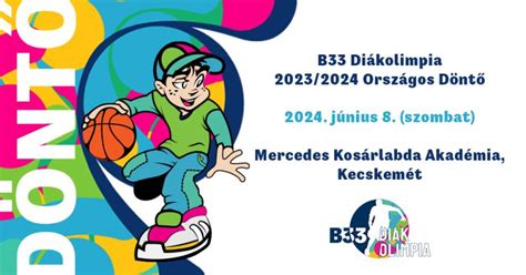 B33 Diákolimpia országos döntő