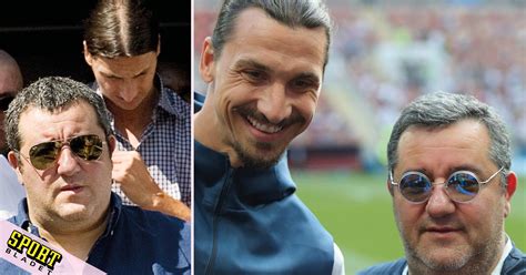 Mino Raiola, a híres játékosügynök egy tárgyaláson