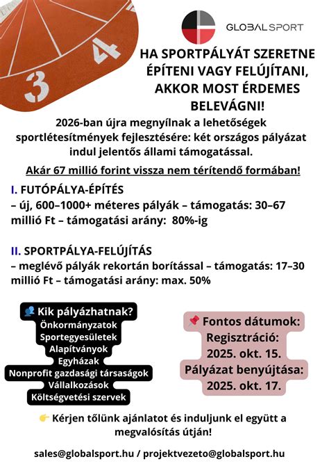 Önkormányzati támogatás és sportlétesítmények fenntartása