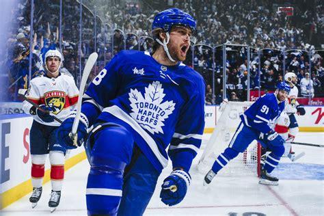 A Toronto Maple Leafs hivatalos weboldalának kezdőlapja